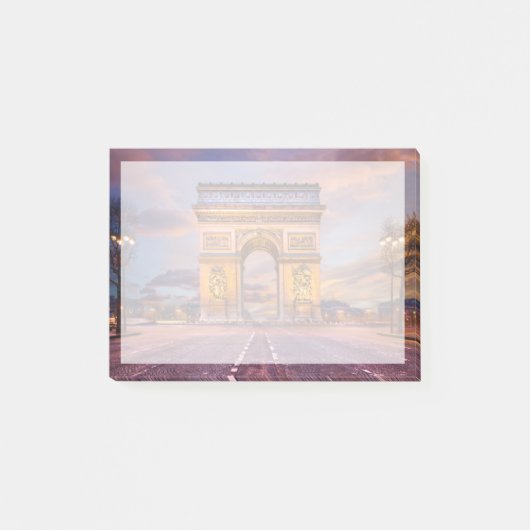 モニュメント パリ・フランス,凱旋門 ポストイット (正面)