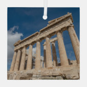 モニュメント |パルテノン神殿（ギリシャ） ガラスオーナメント (裏面)