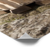 モニュメント |パルテノン・アクロポリス・アテネ・ギリシャ ポスター (角)