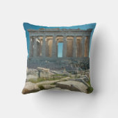 モニュメント |パルテノン・アテネ，ギリシャ クッション (裏面)