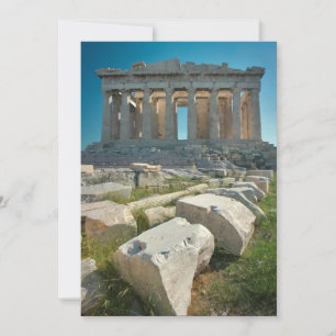 モニュメント パルテノン・アテネ,ギリシャ サンキューカード