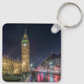 モニュメント |ビッグベンの夜 キーホルダー (裏面)