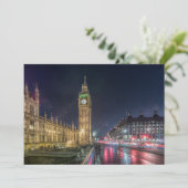 モニュメント |ビッグベンの夜 サンキューカード (スタンド正面)