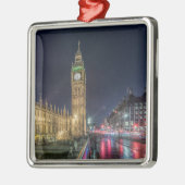 モニュメント |ビッグベンの夜 メタルオーナメント (左)