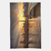 モニュメント |ビッグ・ベン・アンド・ハウス キッチンタオル (縦)