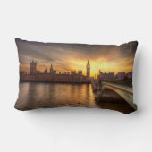 モニュメント |ビッグ・ベン・アンド・ハウス ランバークッション (裏面)