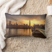 モニュメント |ビッグ・ベン・アンド・ハウス ランバークッション (ブランケット)