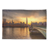 モニュメント |ビッグ・ベン・アンド・ハウス 枕カバー (裏面)