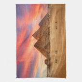 モニュメント |ピラミッド素晴らし キッチンタオル (縦)