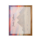 モニュメント |ピラミッド素晴らし ノートパッド (回転)