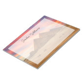 モニュメント |ピラミッド素晴らし ノートパッド (アングル)