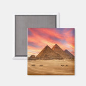 モニュメント |ピラミッド素晴らし マグネット (正面/裏面)