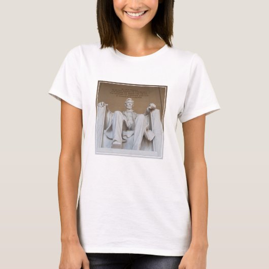 モニュメント |リンカーン記念碑 Tシャツ (正面)