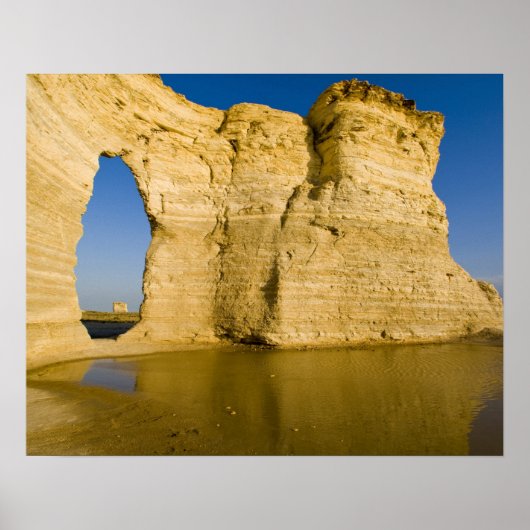 モニュメント・ロックの鍵穴カチョーク ポスター (正面)