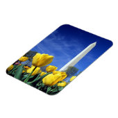 モニュメント |ワシントン記念碑の春 マグネット (左側)