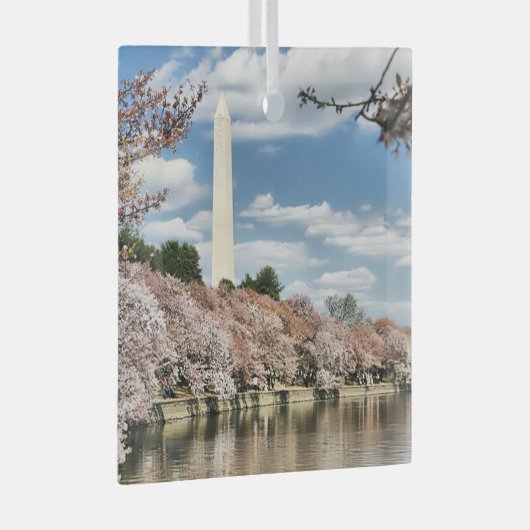 モニュメント |ワシントン記念碑 ガラスオーナメント (正面右)
