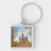 モニュメント |聖バジル大聖堂モスクワ キーホルダー (正面)