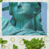 モニュメント |自由の女神顔 キッチンタオル (折り畳み)