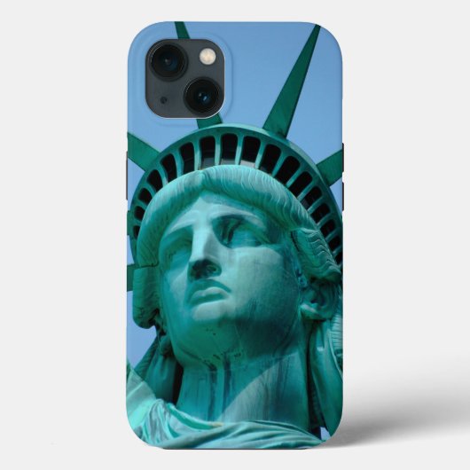 モニュメント |自由の女神顔 Case-Mate iPhoneケース (裏面)