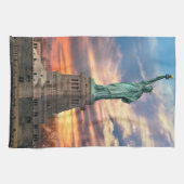 モニュメント 自由の女神| キッチンタオル (横)