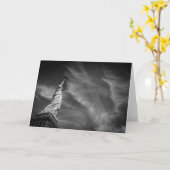 モニュメント |自由マンハッタン像NYC カード (黄色い花)