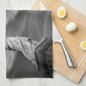 モニュメント |自由マンハッタン像NYC キッチンタオル (四つ折り)