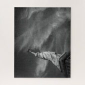 モニュメント |自由マンハッタン像NYC ジグソーパズル (縦)