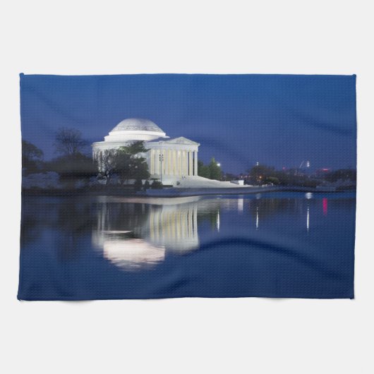 モニュメント | Jefferson Memorial キッチンタオル (横)