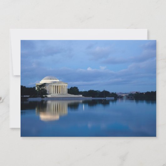 モニュメント | Jefferson Memorial サンキューカード (正面)