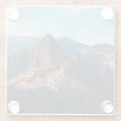 モニュメント | Machu Picchu，ペルー ガラスコースター (裏面)
