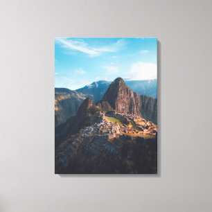モニュメント Machu Picchu,ペルー キャンバスプリント