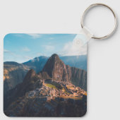モニュメント | Machu Picchu，ペルー キーホルダー (裏面)