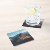 モニュメント | Machu Picchu，ペルー スクエアペーパーコースター (インサイチュ)