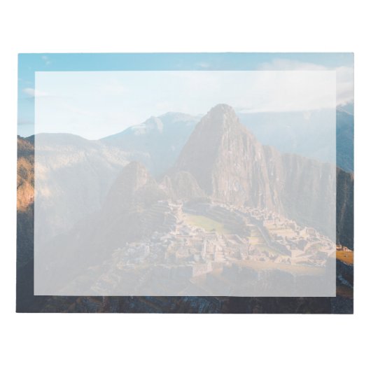 モニュメント | Machu Picchu,ペルー ノートパッド (正面)