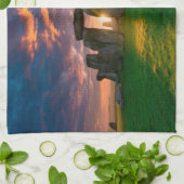 モニュメント | Stonhenge，イギリス キッチンタオル (折り畳み)