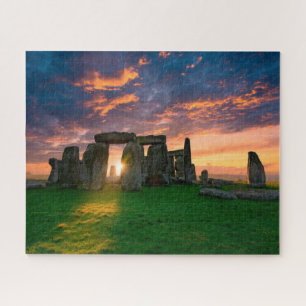 モニュメント   Stonhenge，イギリス ジグソーパズル