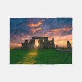 モニュメント | Stonhenge，イギリス フリースブランケット (正面(横))
