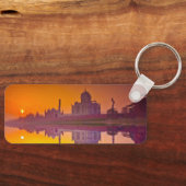 モニュメント | Taj Mahal at Sunset キーホルダー (正面)