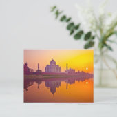 モニュメント | Taj Mahal at Sunset ポストカード (スタンド正面)