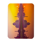 モニュメント | Taj Mahal at Sunset マグネット (縦)
