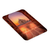 モニュメント | Taj Mahal, India at Sunset マグネット (右側)