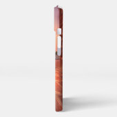 モニュメント | Taj Mahal, India at Sunset iPhoneケース (左側面)