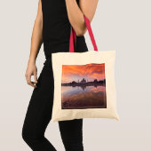 モニュメント | Taj Mahal Sunset トートバッグ (正面(商品))