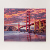 モニュメント | The Golden Gate San Francisco, CA ジグソーパズル (横)