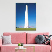 モニュメント | Washington Monument with Flags キャンバスプリント (インサイチュ (リビング))