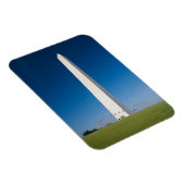 モニュメント | Washington Monument with Flags マグネット (右側)