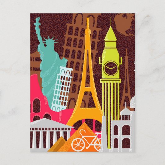 モニュ国際的メント ポストカード (正面)