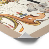 モヌメンタ海羅書道002 ポスター (角)