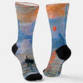 モネのインプレッション、サンライズオンソックス ソックス (傾斜あり)