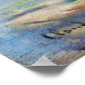 モネのインプレッション、サンライズ ポスター (角)